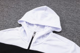 23-24 AD Black White Hoodie Jacket Tracksuit #C2306