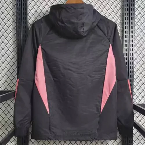 24-25 Internacional Black Windbreaker