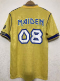 2008 West Ham Iron Maiden #08 Yellow Retro Soccer Jersey
