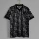 1990 England Black Retro Soccer Jersey
