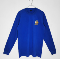 1968 Man Utd Blue Long Sleeve Retro Soccer Jersey 长袖 1968 Man Utd Blue Long Sleeve Retro Soccer Jersey 长袖