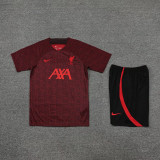 22-23 LIV Red Training Short Suit