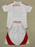 24-25 Stade Brestois Away Kids Soccer Jersey