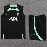 23-24 LIV Black Tank top and shorts suit