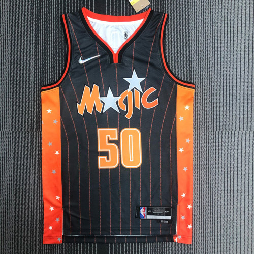 21-22 Magic ANTHONY #50 Black City Edition Top Quality Hot Pressing NBA Jersey