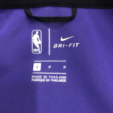 2022 SUNS Player GI Purple Zip hoodie Jacket