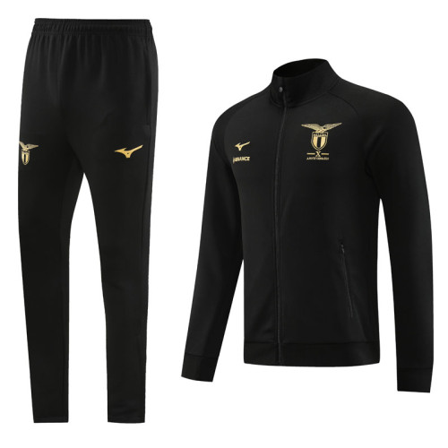 23-24 Lazio Balck Jacket Tracksuit