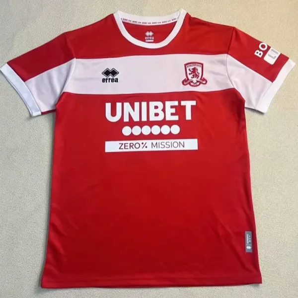24-25 Middlesbrough Home Fans Soccer Jersey