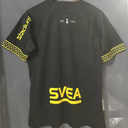 24-25 AIK Home Fans Soccer jersey (带广告)