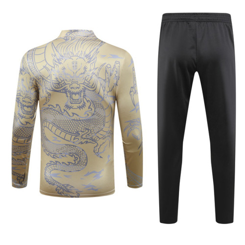 23-24 RMA Yellow Half Pull Tracksuit (半拉链)(黄龙)