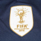 2018 France Home Long Sleeve Retro Soccer Jersey