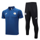 23-24 Man City Royal Blue Polo Tracksuit #C992