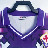 1992-1993 Fiorentina Away Retro Long Sleeve Soccer Jersey (长袖)