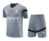 23-24 Al Hilal Grey Training Short Suit