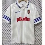 1995-1996 Zaragoza Home Retro Soccer Jersey