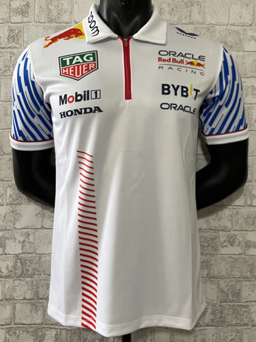 2023 F1 Red Bull White Racing Suit (有领广告版)