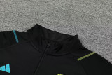 23-24 ARS Black Yellow Half Pull Tracksuit (半拉链)黄蓝边