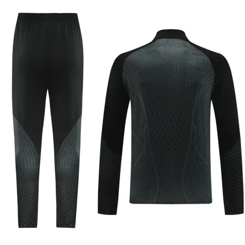 2023 NK Black Half Pull Tracksuit #NB06(半拉链)