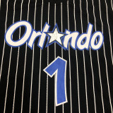 MAGIC McGRADY # 1 Black MitchellNess Retro Jerseys