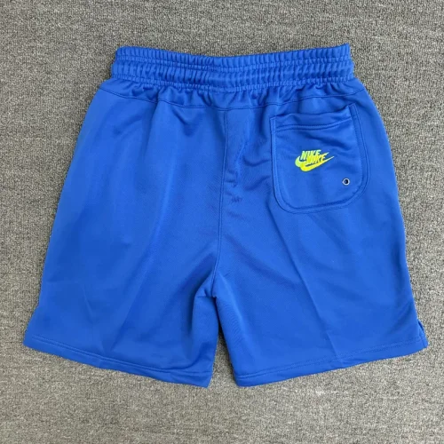 CN02浅彩蓝 NK Fancy blue Embroidered Multicolor Logo Casual Short Pants