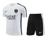 23-24 PSG White Training Short Suit