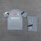23-24 Al Hilal Grey Training Short Suit