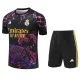 24-25 RMA Black Purple Training Short Suit #豹