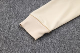 23-24 Man Utd Beige Hoodie Jacket Tracksuit #F445
