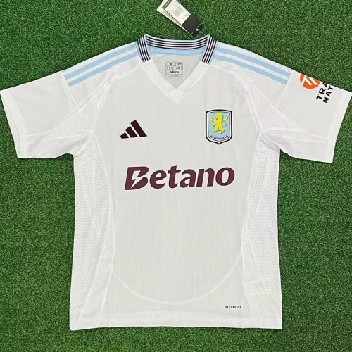 24-25 Aston Villa Away Fans Soccer Jersey
