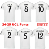 24-25 RMA  Home 1:1 Fans Soccer Jersey