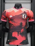 24-25 Japan Red Special Edition Player Version Soccer Jersey *夕阳红