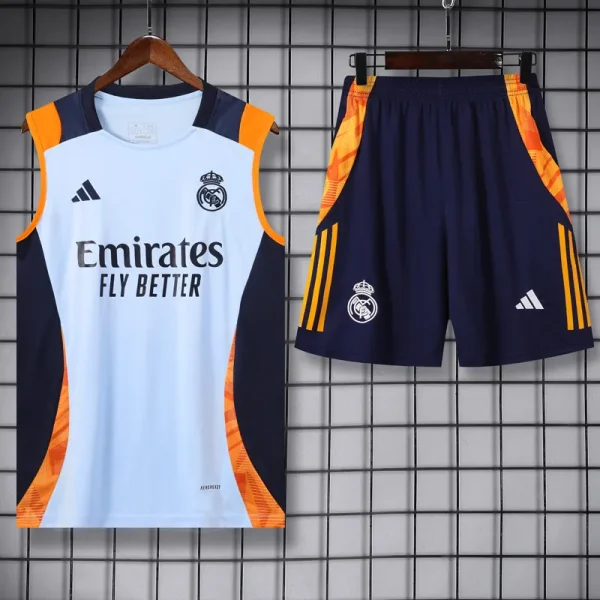 24-25 RMA Light blue Tank top and shorts suit
