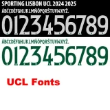 24-25 Sporting Lisbon 100th Anniversary Player Version Soccer Jersey
