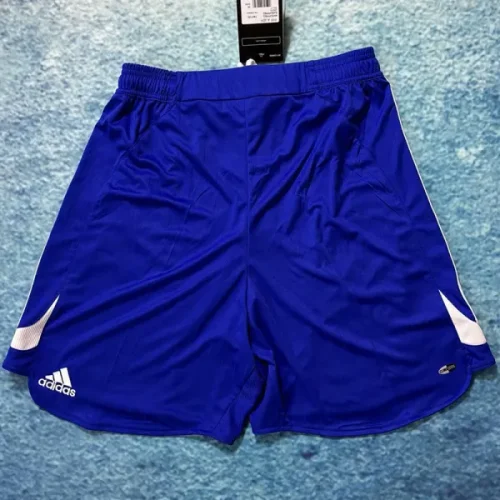 2006 France Home Blue Retro Shorts Pants