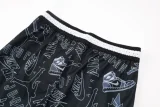 C2441 Jordan Black Casual Short Pants