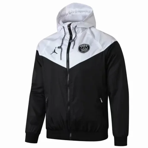 24-25 PSG White black Windbreaker