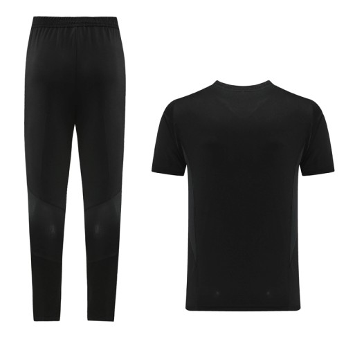 2023 AD03 Black Short-sleeved Trouser Suit
