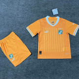 2023 Cote d'Ivoire Home Kids Soccer Jersey