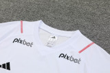23-24 Flamengo White Training Short Suit