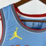 25-26 ALL-STAR CURRY #30 Light blue Top Quality Hot Pressing NBA Jersey