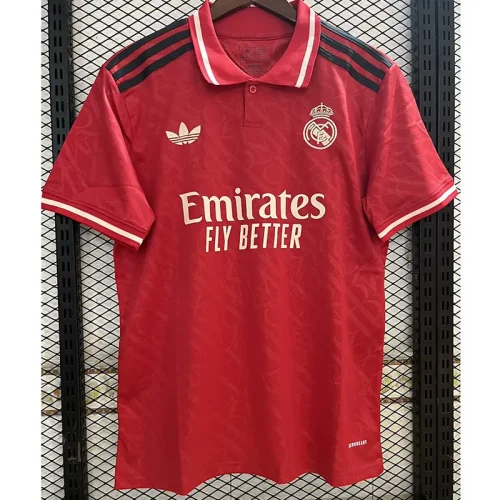 24-25 RMA Red Special Edition Fans Soccer Jersey