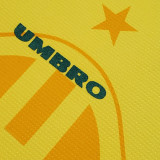 1993-1994 Brazil Home Yellow Retro Soccer Jersey