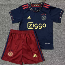 22-23 Ajax Away Kids Soccer Jersey 22-23 Ajax Away Kids Soccer Jersey