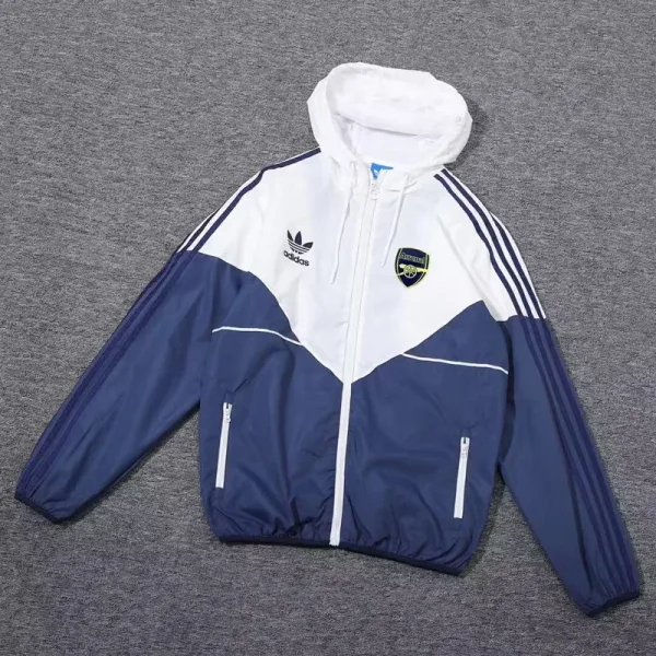 24-25 ARS White&Royal Blue Windbreaker