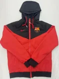 24-25 BAR Red Black Windbreaker
