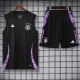 24-25 Germany Black Tank top and shorts suit