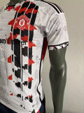 2023 Man Utd Special Edition White Red Player Version Training Shirts