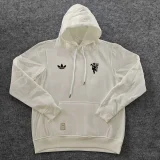 24-25 Man Utd White Hoody 白色(加绒)