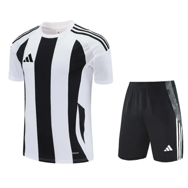 2025 AD White black Training short Suit