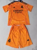 24-25 RMA Away   Kids Soccer Jersey